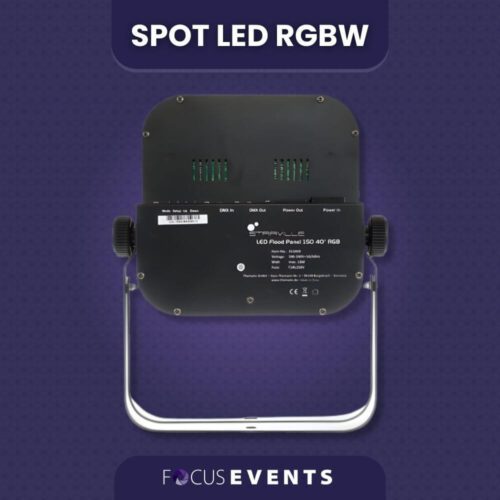 Spot LED RGBW 18W Arriere