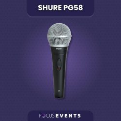 Location Microphone Shure PG58
