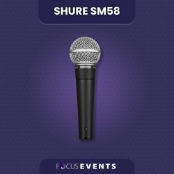 Location Microphone Shure SM58
