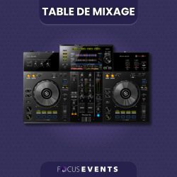 Location table de mixage