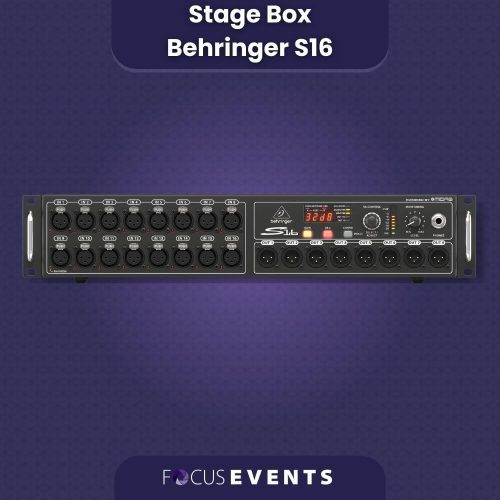 Stage Box Behringer S16 avant