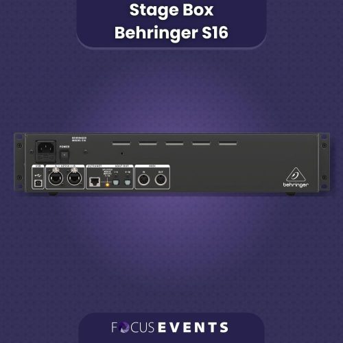 Stage Box Behringer S16 arrière